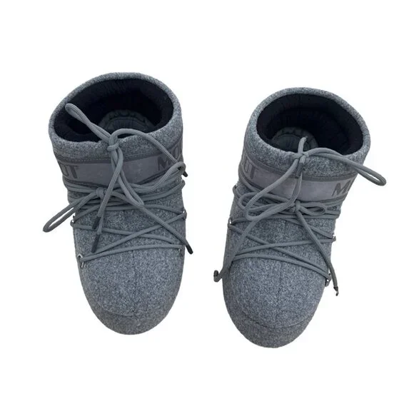 Moon Boot Iconic Low Felt Boots size4.5/ 6 - Picture 2 of 7